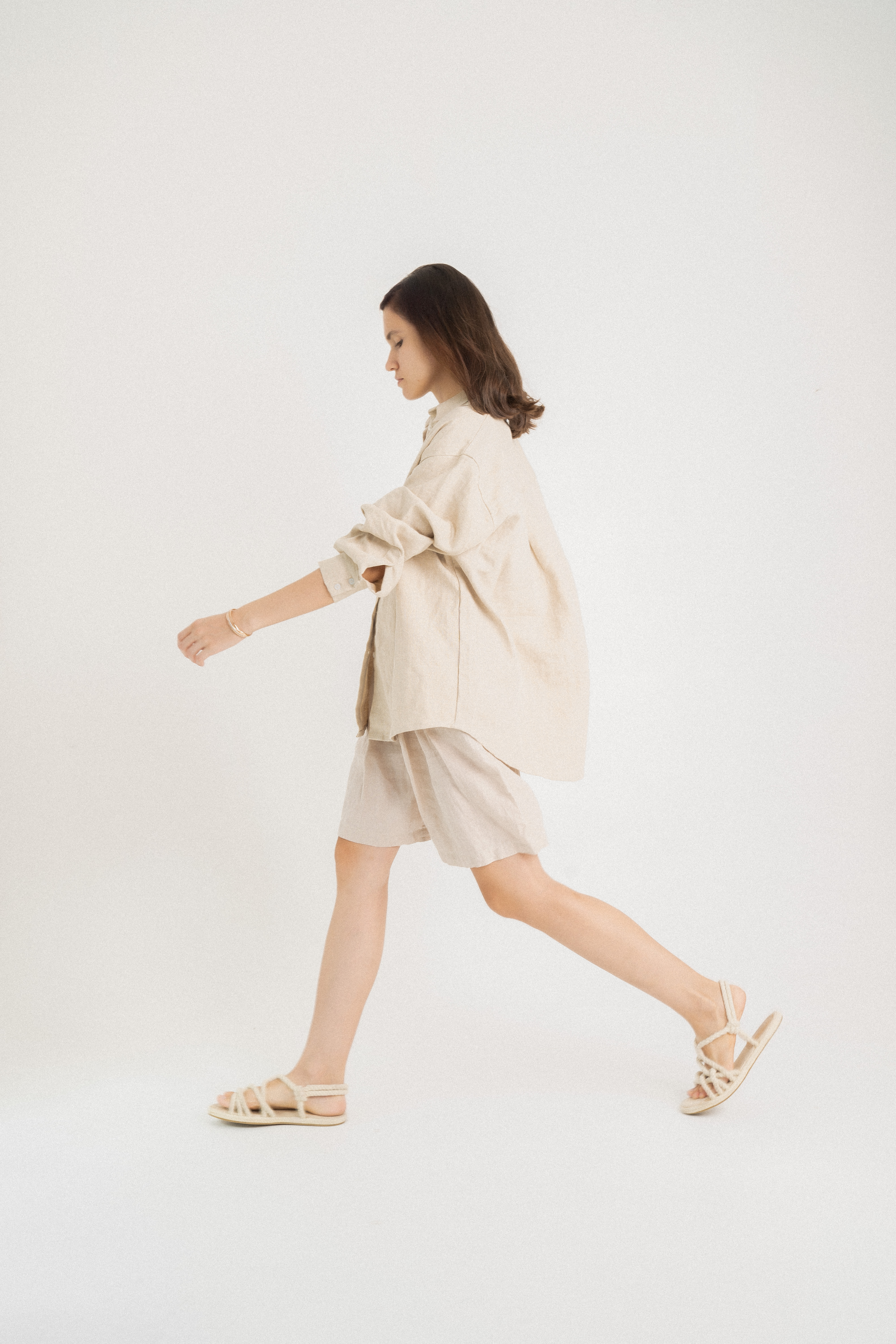 MIMOSA SHIRT NATURAL LINEN