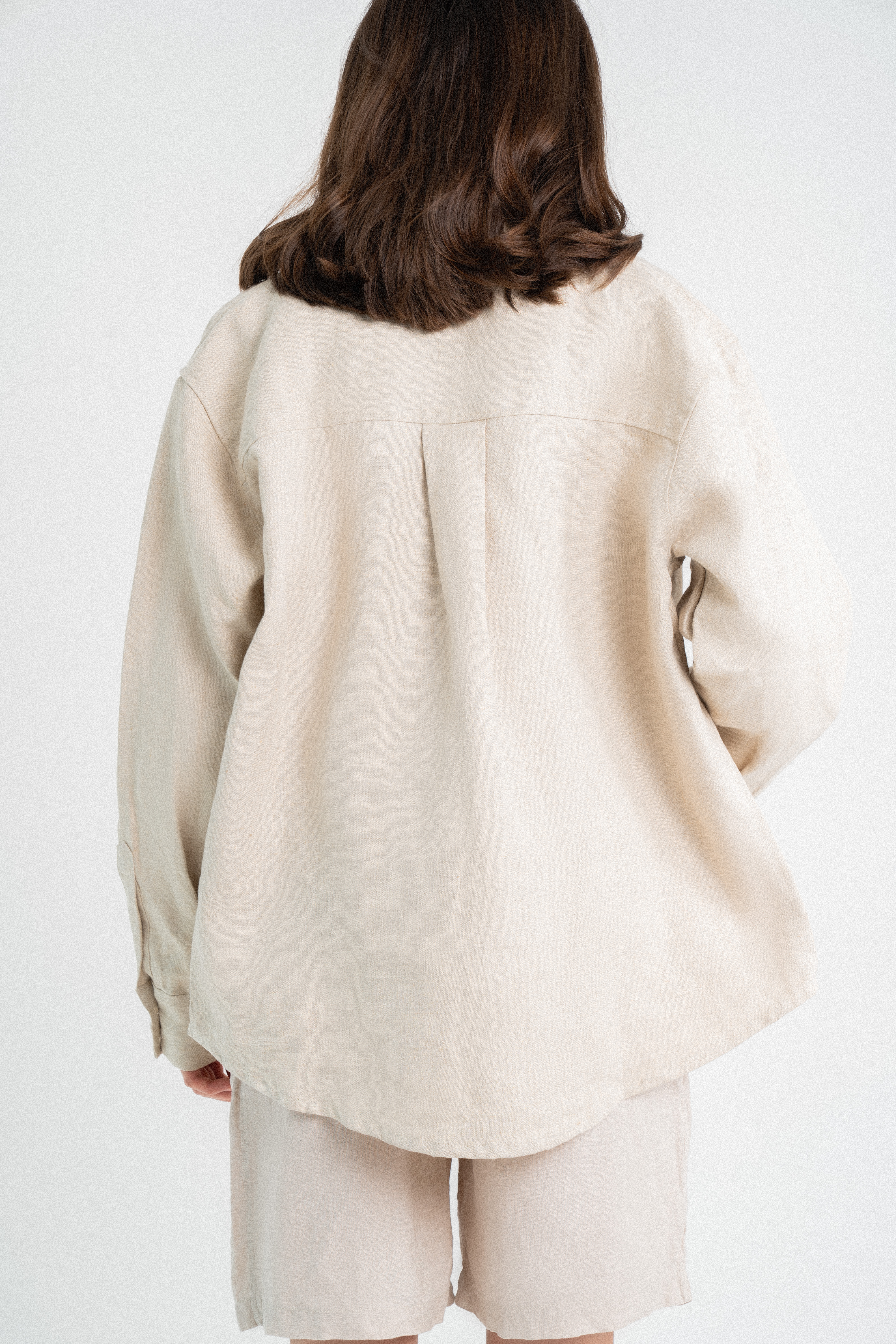 MIMOSA SHIRT NATURAL LINEN