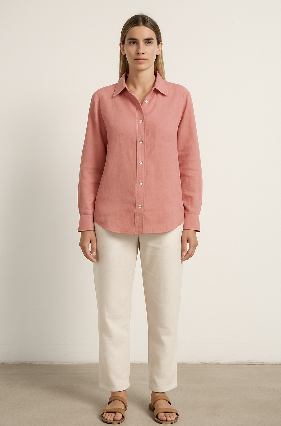 Shirt Babochka Salmon